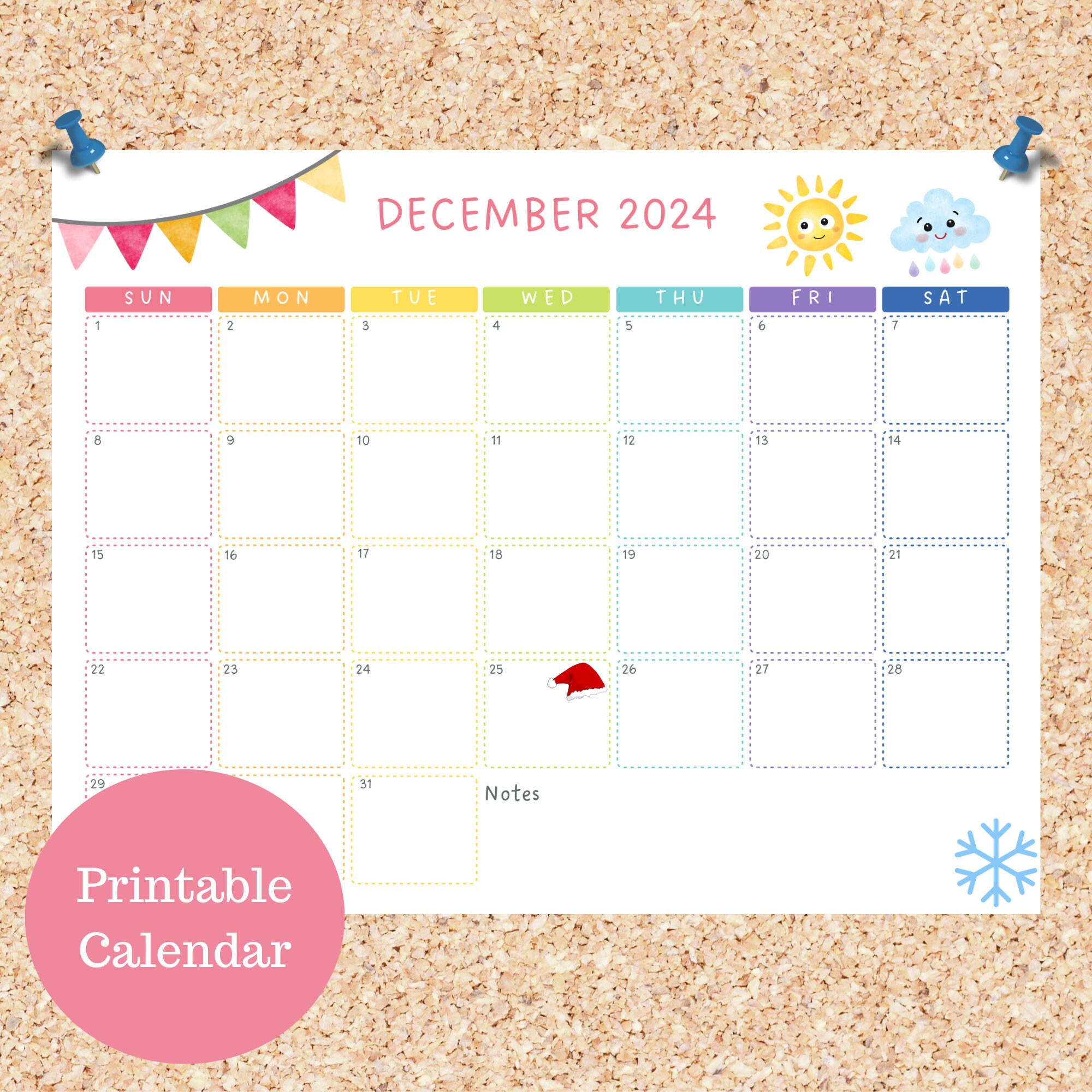 oli-kids-co-december-2024-printable-calendar-downloadable-calendar-cat-calendar-instant-download-print-at-home-etsy