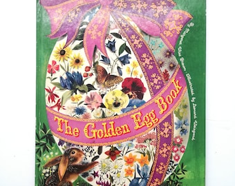 1976  The Golden Egg Book, Big Little Golden Book Oversized Classic Fair Condition