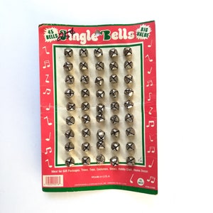 1988 Jingle Bells, Ready to use, Full Sheet of Jingles,  New Old Stock by Criterion 1/2 inch, Project Size