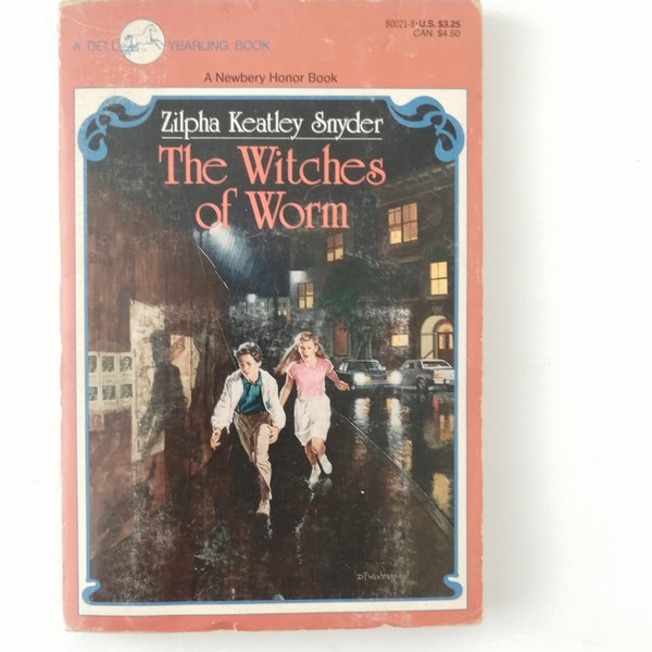 The Witches of Worm by Zilpha Keatley Snyder A Dell Yearling Paperback 1986 Classroom Copy
