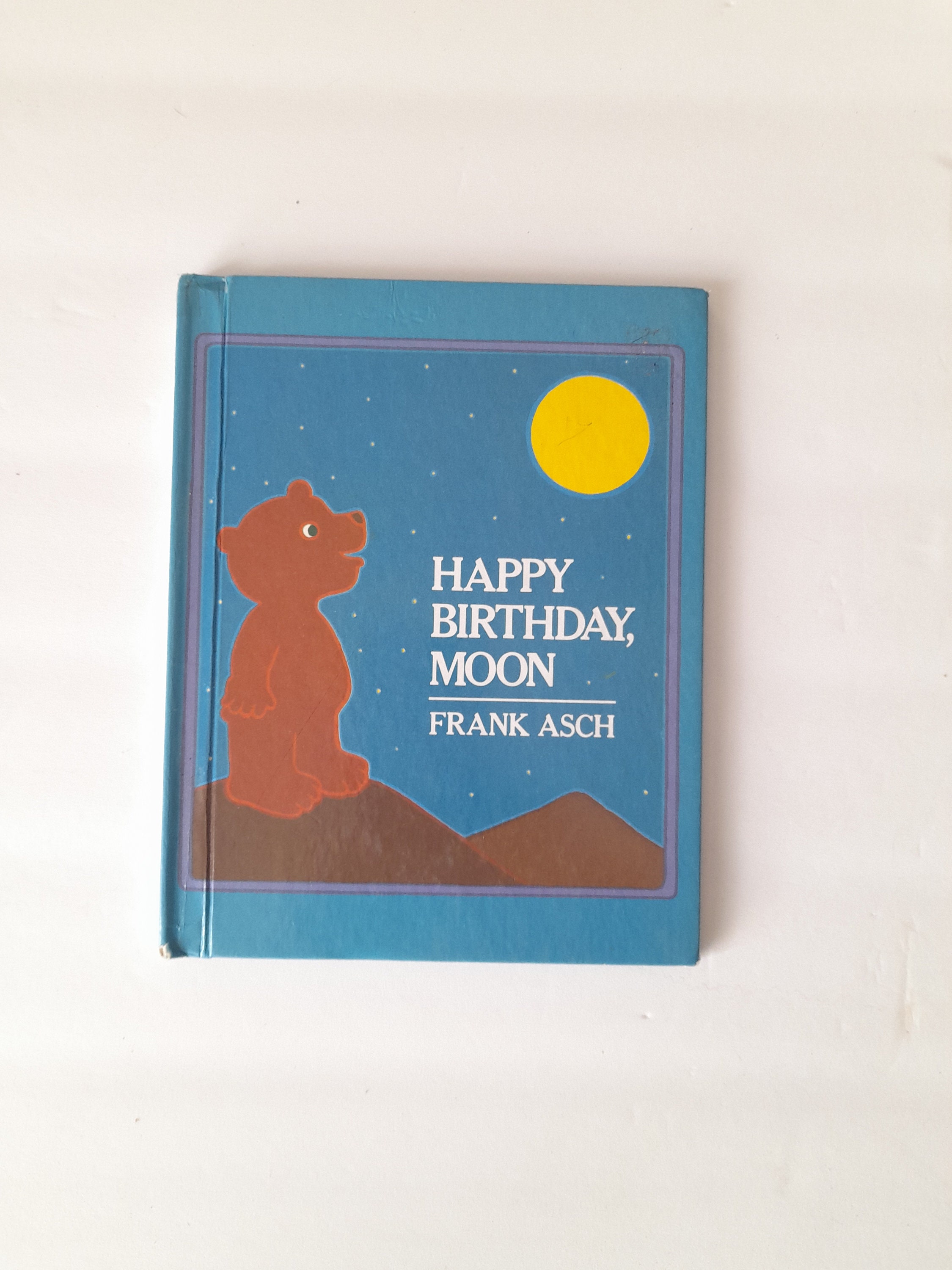 Happy Birthday, Moon by Frank Asch 1988, A Frank Asch Bear Story - Etsy, image size:2250x3000