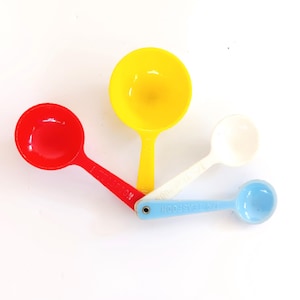 Measuring Spoon Set Mid-Century Kitchen Tools