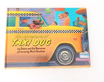 Taxi Dog by Debra And Sal Barracca  1990   Hardcover     Rescue Dog NYC Adventures in a Taxi