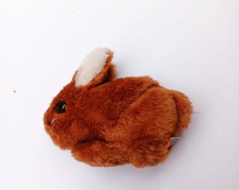 Dakin Bunny Rabbit 1979 Tan Bunny 4X4X2 1970s Plush Vintage Bunny