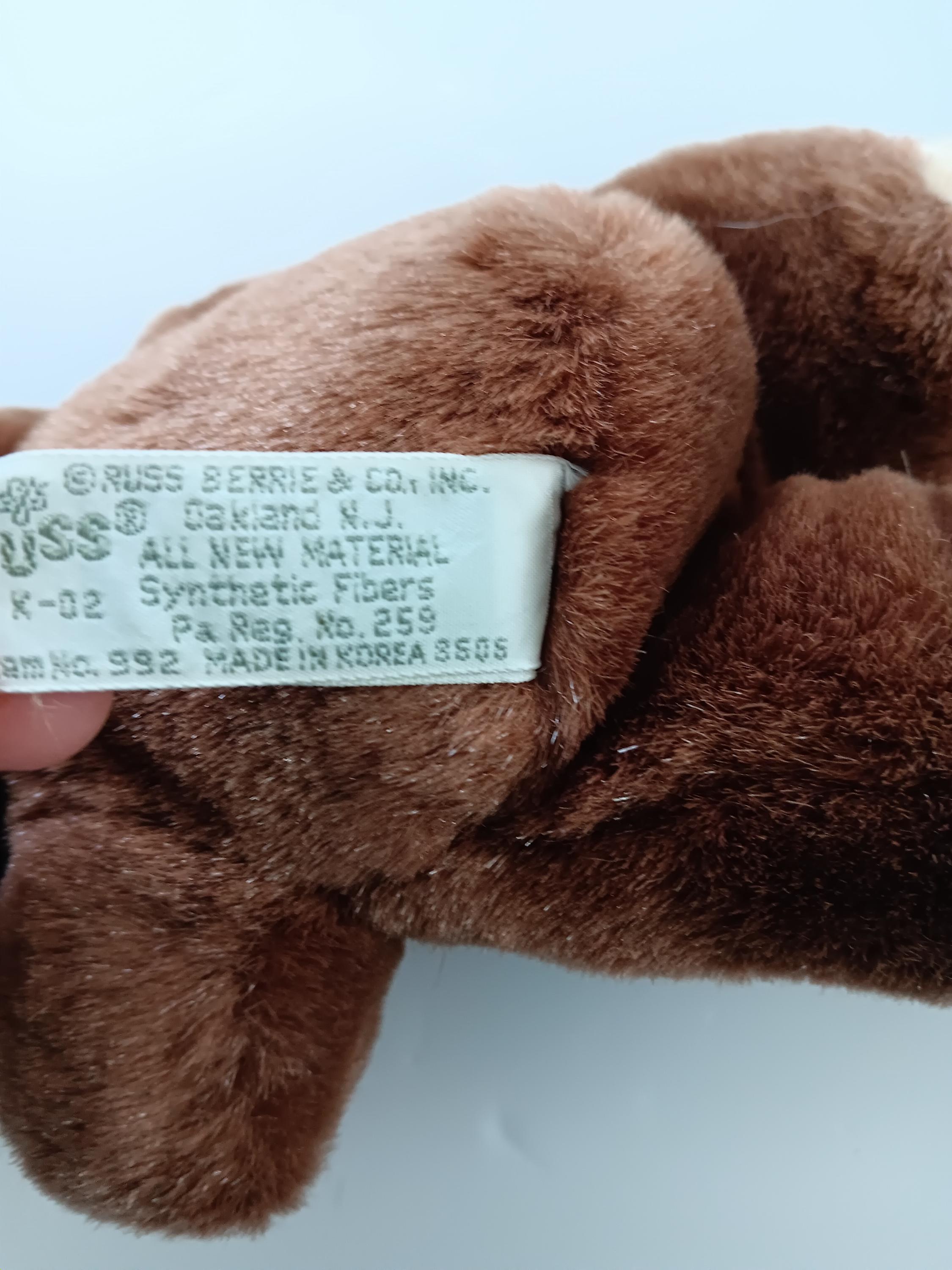 TEDDY Russ Berrie No 259 - Etsy Norway