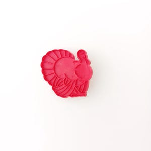 Tom Turkey Red Tupperware Cookie Cutter