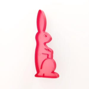 Rabbit Red Tupperware Cookie Cutter