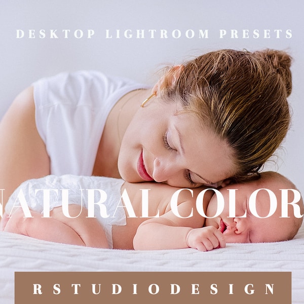 Lightroom-voorinstellingen voor bureaublad met natuurlijke kleuren