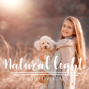 Natural light photo overlays