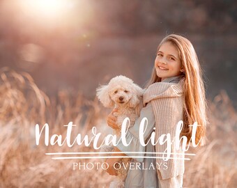 Natural light photo overlays