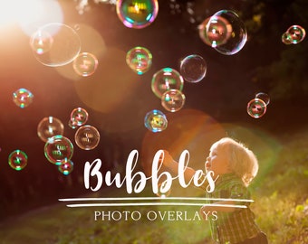 70 Bubbles photo overlays