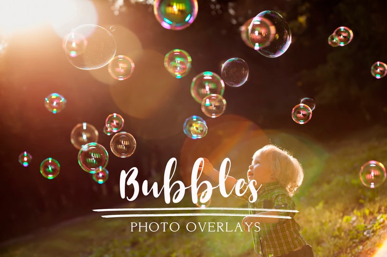 70 Bubbles photo overlays image 1