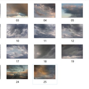 Gloomy skies photo overlays, Clouds, Realistic skies, Rainy skies, Autumn skies, Dark skies image 8