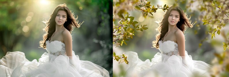 Apple blossom photo overlays, Spring overlays, Blooming tree photo overlays, Flowers photo overlays 画像 6