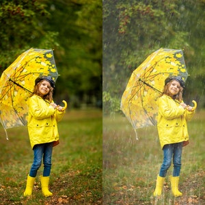 Rain photo overlays, Autumn fall overlays, Weather overlays, Rainfall, Realistic rain, Photoshop overlays, Rain photo background, Drizzle image 5