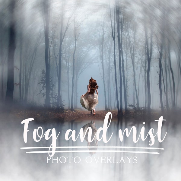 65 Fog and Mist photo overlays