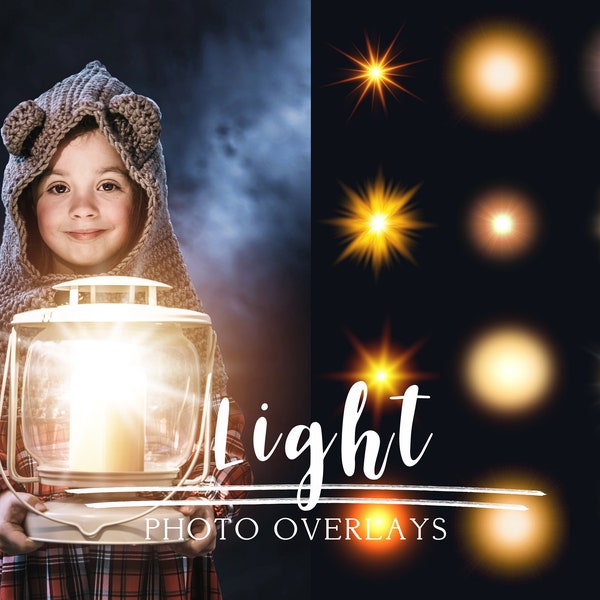 60 Light photo overlays