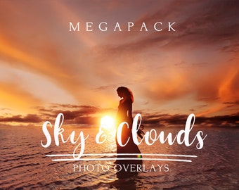 220 Sky and Clouds Megapack photo overlays