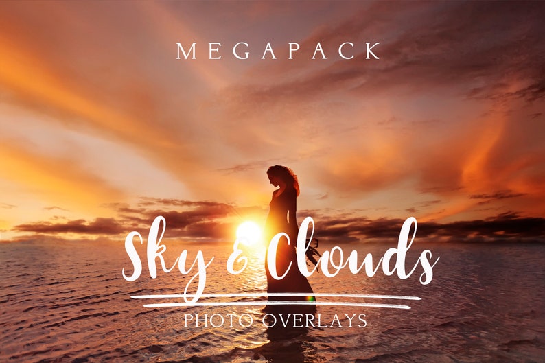 220 superpositions de photos Sky and Clouds Megapack image 1