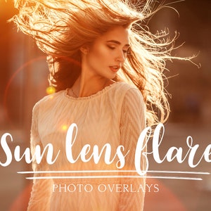 Sun Lens Flare photo Overlays