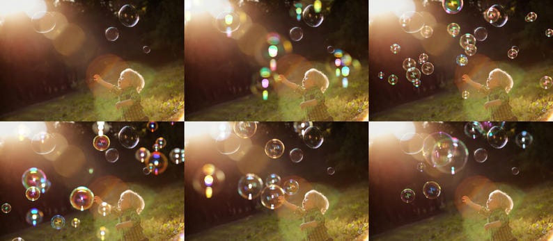 70 Bubbles photo overlays image 2