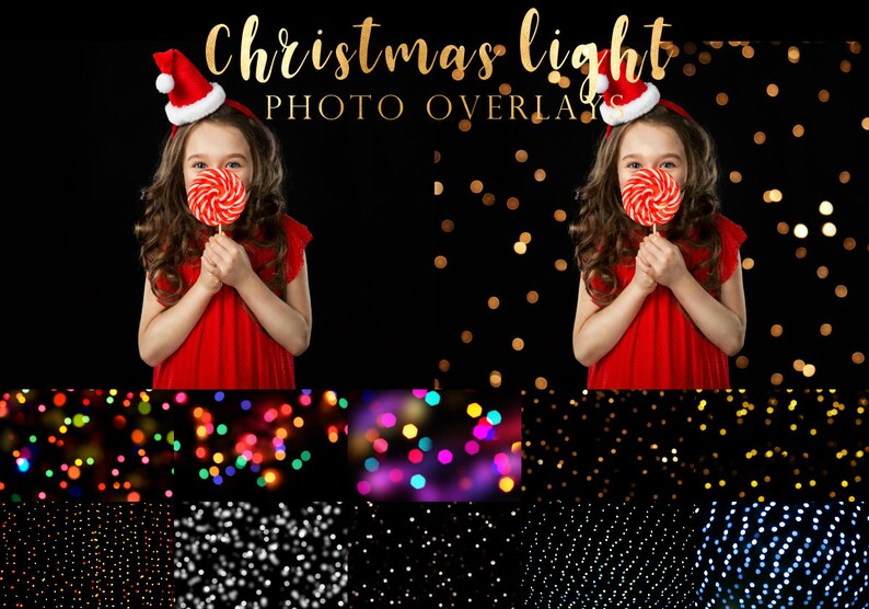 130 Christmas photo overlays Megapack image 3