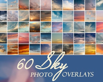 60 Sky photo overlays