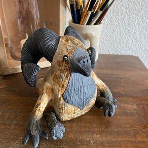 Graham    Polymer Clay Creature by LesserBeings