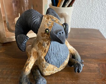 Graham Polymer Clay Creature door LesserBeings