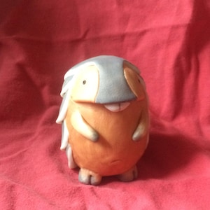 Polymer Clay Creature &#39;MoleMadillo&#39; by LesserBeings