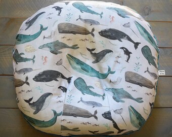 whale boppy lounger