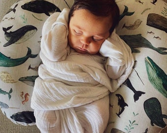 nautical boppy cover