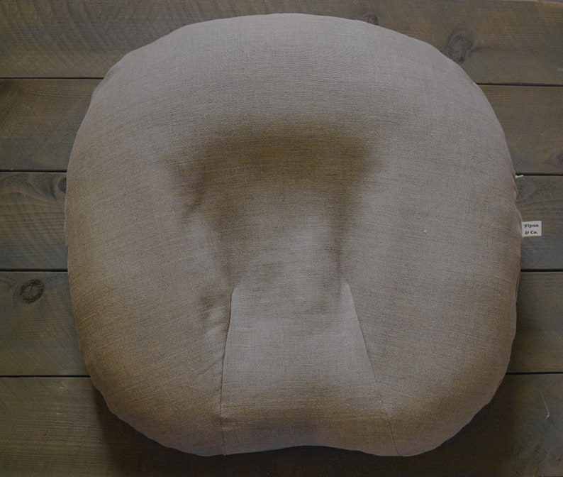 Infant Lounger Cover Dark Natural Linen Linen Baby Lounger Etsy