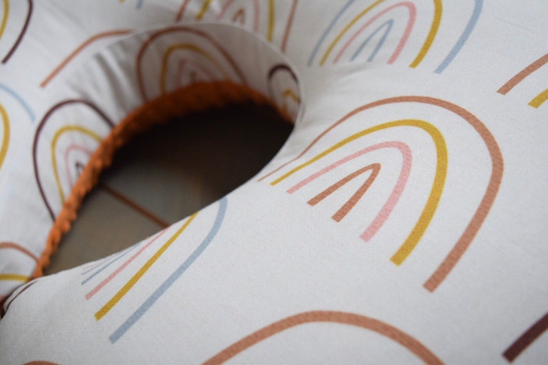 Nursing Pillow Cover Rainbow Rainbows cover for boppy Etsy