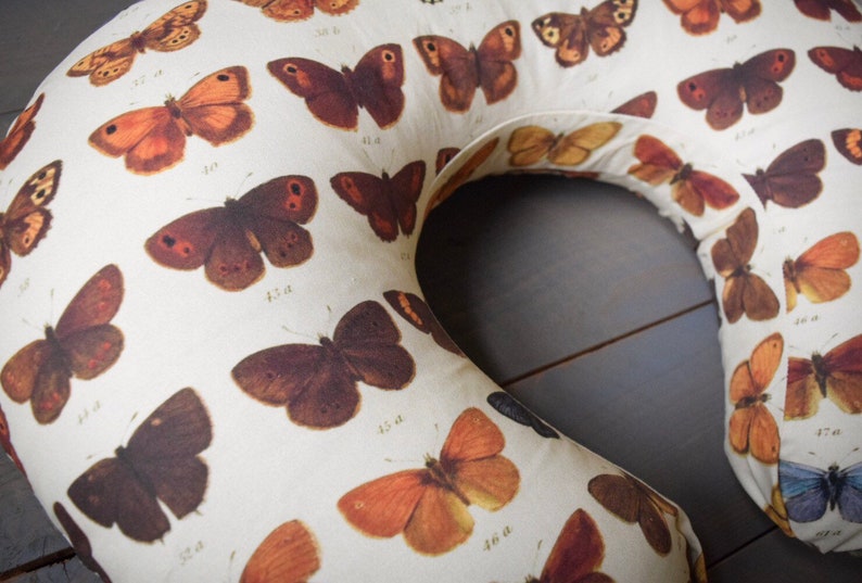 Nursing Pillow Cover Butterfly Butterflies Nursing Pillow Etsy