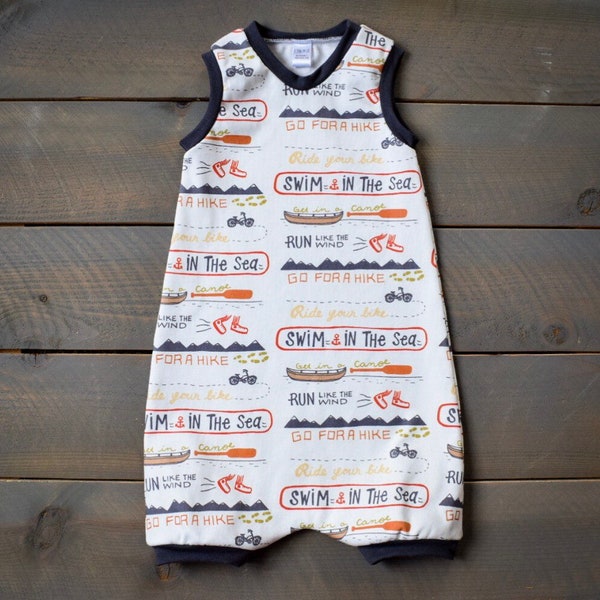 Boys Tool Box Romper by Ishtex main image 0
