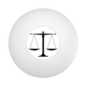 Scale Of Justice Ping Pong Ball Table Tennis (Pack of 10)