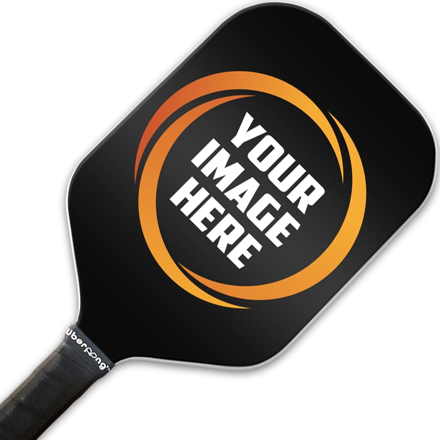 Custom Edgeless Pickleball Paddle Personalized Text or Picture