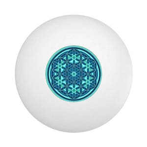 Green Kaleidoscope Ping Pong Ball Table Tennis (Pack of 10)