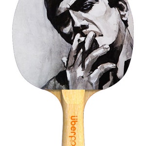 Designer Smoke Ping Pong Paddle Table Tennis Custom