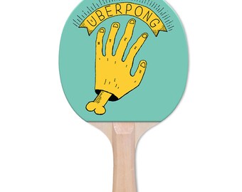 Designer Hand Of Pong Ping Pong Paddle Table Tennis Custom