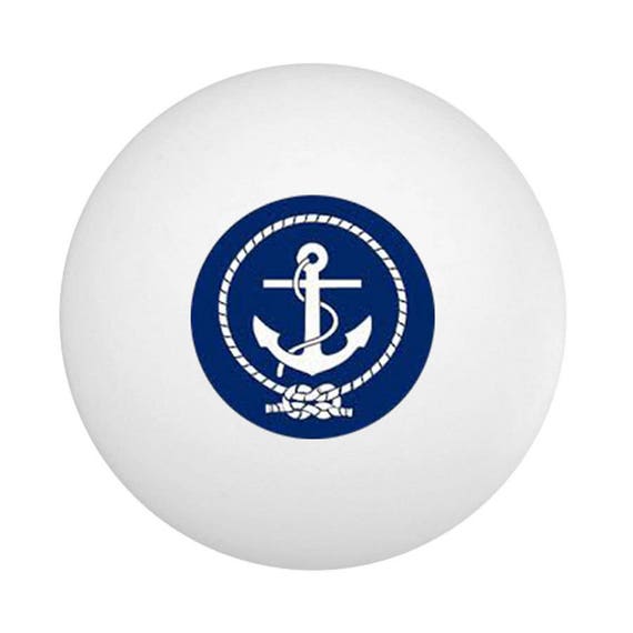 Anchors Away Ping Pong Balls Table Tennis Pack Of 10 Etsy
