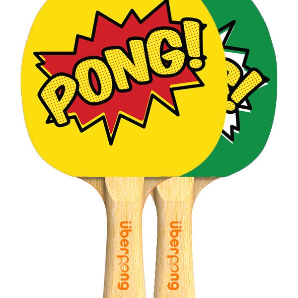 Designer Ping! Pong! Paddle Table Tennis Custom