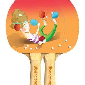 Designer Pongsessed Ping Pong Paddle Table Tennis Custom