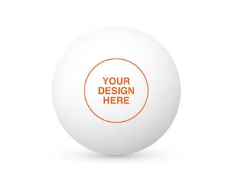 1 or 3 Star Custom ping pong Balls - Custom ping pong balls, table tennis, beer pong balls, table tennis balls