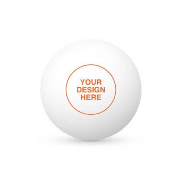 1 or 3 Star Custom ping pong Balls - Custom ping pong balls, table tennis, beer pong balls, table tennis balls