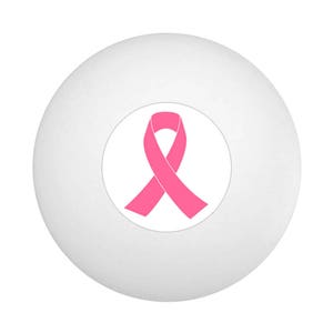 Pink Ribbon Ping Pong Ball Table Tennis (Pack of 10)
