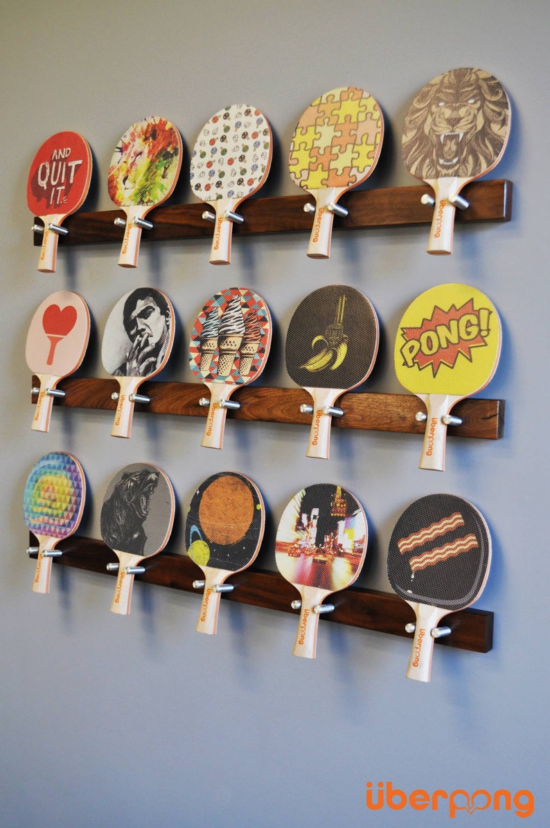 Designer Aruba Ping Pong Paddle Table Tennis Custom Etsy