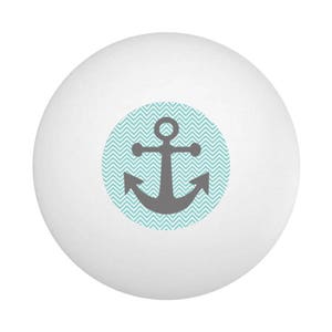Chevron Anchor Ping Pong Ball Table Tennis (Pack of 10)