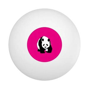 Pink Panda Ping Pong Ball Table Tennis (Pack of 10)